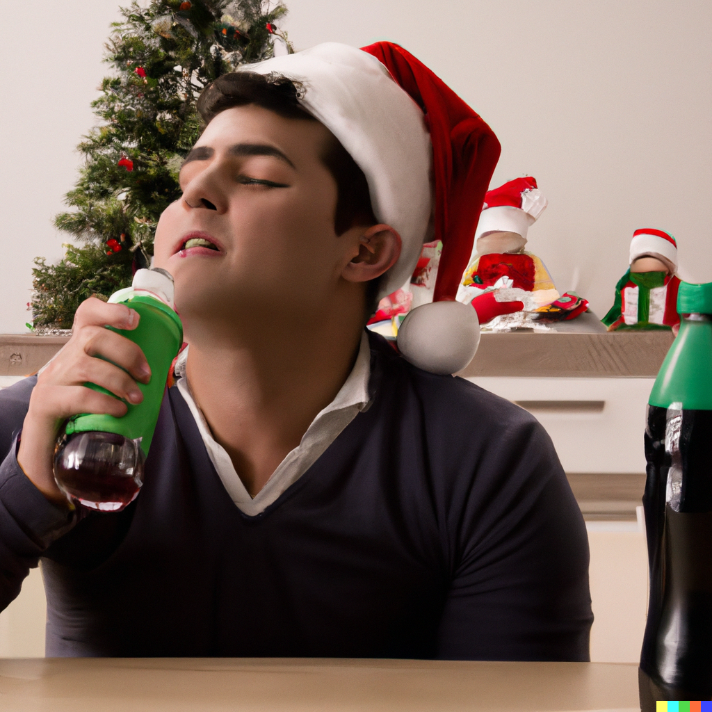 Local man grapples with Christmas soda addiction